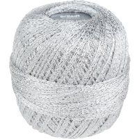 Häkelgarn Glitter - Silber Häkelgarn Glitter - Silber von gründl