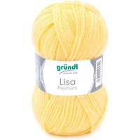 Wolle "Lisa" - Pastell-Gelb von Gelb