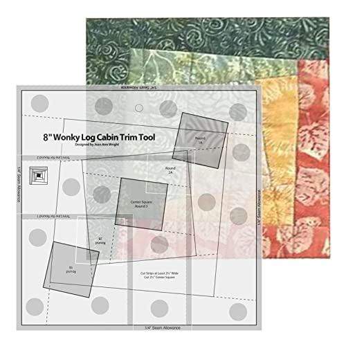 gsdgdsg Quilt-Lineal | Freihand-Nähvorlagen | Trimmwerkzeug für Blockhäuser aus Acryl für Designer, Schnittmusterhersteller, Nähvorlagen und Heimwerker gsdgdsg Quilt-Lineal | Freihand-Nähvorlagen | Trimmwerkzeug für Blockhäuser aus Acryl für Designer, Schnittmusterhersteller, Nähvorlagen und Heimwerker von gsdgdsg
