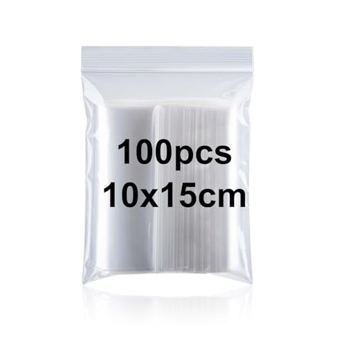 Plastikbeutel Zipper baggies 100 Stück 10 * 15cm mittel und klein Druckverschlussbeutel klein tütchen plastiktüten ziplock zip baggys wiederverwendbar Polybeutel tüten Wiederverschließbare Plastikbeutel Zipper baggies 100 Stück 10 * 15cm mittel und klein Druckverschlussbeutel klein tütchen plastiktüten ziplock zip baggys wiederverwendbar Polybeutel tüten Wiederverschließbare von guangyuan