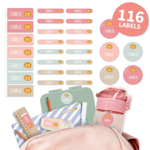 gutmarkiert – Namensaufkleber für Kinder Vorteilspack Mini, Kleine & Runde Namenssticker – Personalisierbare Namensetiketten mit Namen & Motiv – Ideal für Schule & Kindergarten – 116 St. – Strand gutmarkiert – Namensaufkleber für Kinder Vorteilspack Mini, Kleine & Runde Namenssticker – Personalisierbare Namensetiketten mit Namen & Motiv – Ideal für Schule & Kindergarten – 116 St. – Strand von gutmarkiert