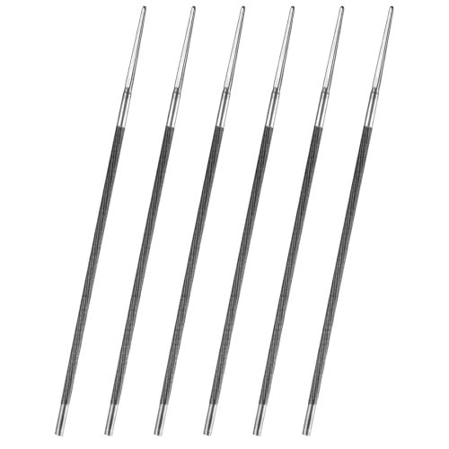 Kettensägenfeile, 6 Stück Rundfeile Sägeketten, 4.0mm Kettensäge Feilen, für manuelle Schärfen von Sägeketten Kettensägenfeile, 6 Stück Rundfeile Sägeketten, 4.0mm Kettensäge Feilen, für manuelle Schärfen von Sägeketten von gvivej