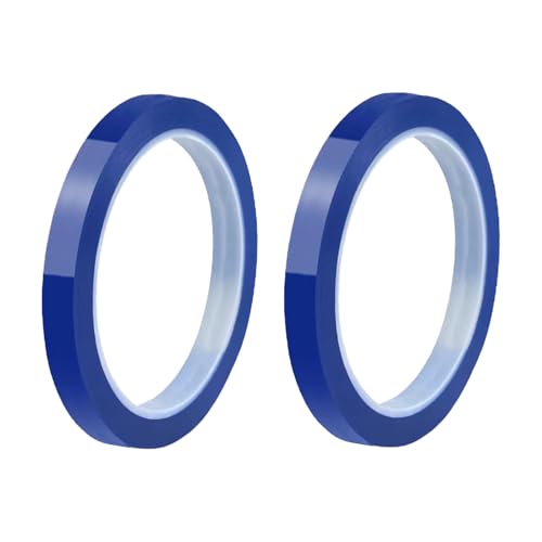 gvivej Hitzebeständiges Klebeband, 2 Rollen Wärmeband für Sublimation, 20 mm x 33 m Thermo Klebeband, Keine Rückstände Wärmebänder für Elektronik Leiterplatten DIY Handwerk gvivej Hitzebeständiges Klebeband, 2 Rollen Wärmeband für Sublimation, 20 mm x 33 m Thermo Klebeband, Keine Rückstände Wärmebänder für Elektronik Leiterplatten DIY Handwerk von gvivej