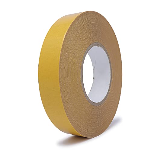 gws 1 Rolle Doppelseitiges Klebeband, stark haftend, weißes Montageband, sehr gute UV-Beständigkeit, universell einsetzbares Doppelklebeband, 50 m x30 mm von gws