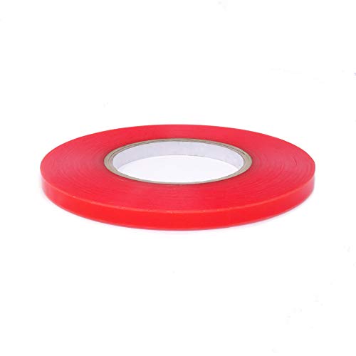 gws Doppelseitiges Klebeband 1 Rolle 9 mm x 50 m, extra stark haftend, transparentes Montageband, UV-beständig, universell einsetzbares Doppelklebeband, versch. Breiten 6-50 mm von gws