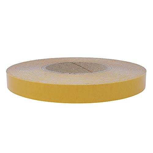 gws 1 Rolle Doppelseitiges Klebeband, stark haftend, weißes Montageband, sehr gute UV-Beständigkeit, universell einsetzbares Doppelklebeband, 50 m x19 mm von gws