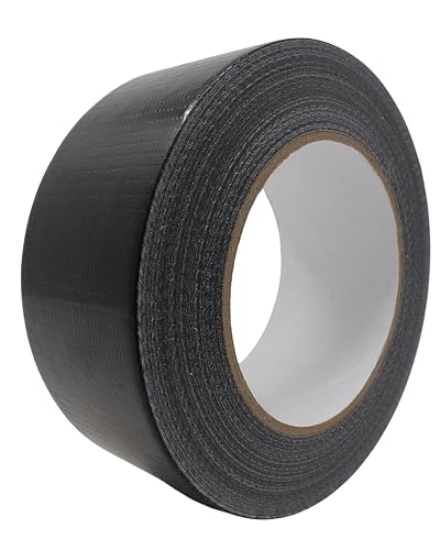 gws Gewebe-Klebeband 1 Rolle, Synthesekautschuk-Panzer-Duct-Tape, von Hand reißbar, 27 Mesh-Gewebe, Gewebeklebeband zur vielseitigen Anwendung 50 m x 48 mm, Schwarz. gws Gewebe-Klebeband 1 Rolle, Synthesekautschuk-Panzer-Duct-Tape, von Hand reißbar, 27 Mesh-Gewebe, Gewebeklebeband zur vielseitigen Anwendung 50 m x 48 mm, Schwarz. von gws