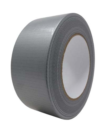 gws Gewebe-Klebeband 1 Rollen, Synthesekautschuk-Panzer-Duct-Tape, von Hand reißbar, 27 Mesh-Gewebe, Gewebeklebeband zur vielseitigen Anwendung 50 m x 48 mm, Silber gws Gewebe-Klebeband 1 Rollen, Synthesekautschuk-Panzer-Duct-Tape, von Hand reißbar, 27 Mesh-Gewebe, Gewebeklebeband zur vielseitigen Anwendung 50 m x 48 mm, Silber von gws