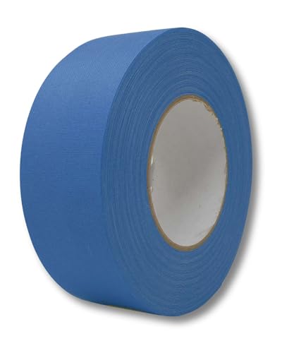 gws Grip- Gewebeband | Klebeband aus besonders reißfesten Zellwollgewebe und hochwertigen Kautschukkleber | besonders flexibel und geschmeidig (blau, 50 mm) von gws