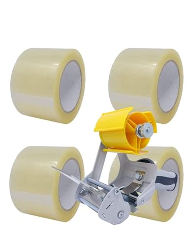gws Paket-Klebeband PP leise Verpackungsband geräuscharm abrollend : Packband mit hoher Klebkraft in Profi-Qualität | versch. Farben | Länge: 100 m | Breite: 72 mm | Dicke: 50 μm |Farbe: transparent gws Paket-Klebeband PP leise Verpackungsband geräuscharm abrollend : Packband mit hoher Klebkraft in Profi-Qualität | versch. Farben | Länge: 100 m | Breite: 72 mm | Dicke: 50 μm |Farbe: transparent von gws