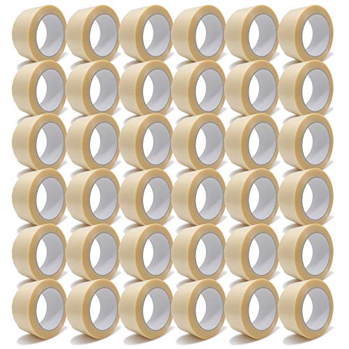 gws Paket-Klebeband PVC Geprägtes Verpackungsband für schwere Pakete | hohe Reissfestigkeit, besonders leicht & leise abrollend | Länge: 66 m | Breite: 50 mm | Dicke: 54 μm (36 Rollen, farblos) von gws