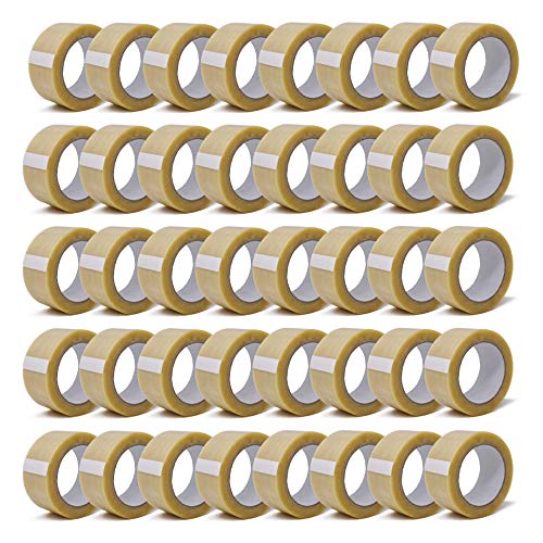 gws Paket-Klebeband 36 PVC Kräftiges Verpackungsband für schwere Pakete | Sehr hohe Reissfestigkeit, leicht & leise abrollend Länge: 66 m Breite: 50 mm Dicke: 64 μm- farblos von gws