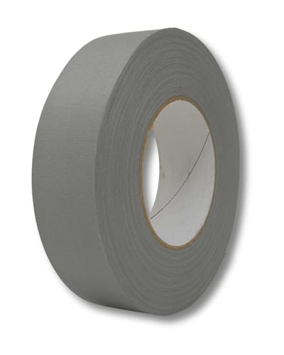 gws Rohgewebe Gewebeband 21541 – 50m x 38mm, grau – Robustes Klebeband für Markierungen, Buchverstärkung und Outdoor-Projekte – langlebig, reißfest, ideal für Haushalt und kreative Anwendungen von gws