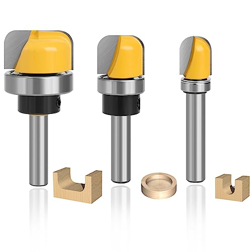 3 Stück Fräser für Oberfräse Set,8mm Rundfräser Router Bits, Hohlkehlfräser, Schüssel-Fräs-Bit, für Holzbearbeitung Shaker Cutter Werkzeuge, die Schneidwerkzeug 3 Stück Fräser für Oberfräse Set,8mm Rundfräser Router Bits, Hohlkehlfräser, Schüssel-Fräs-Bit, für Holzbearbeitung Shaker Cutter Werkzeuge, die Schneidwerkzeug von gxwcyi
