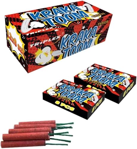 h2i Kraka Toom Minikracher | 96 Stück | Party Spaß für Klein & Groß I für Silvester, Halloween & Party Mitbringsel | Kinder & Jugendfeuerwerk | n | Ganzjahresfeuerwerk Kat. F1 h2i Kraka Toom Minikracher | 96 Stück | Party Spaß für Klein & Groß I für Silvester, Halloween & Party Mitbringsel | Kinder & Jugendfeuerwerk | n | Ganzjahresfeuerwerk Kat. F1 von h2i