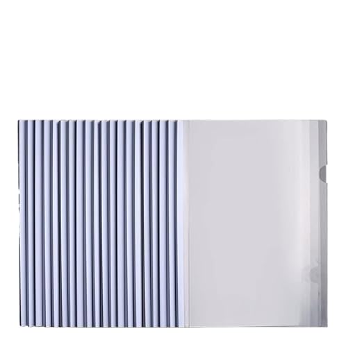 Dokumentenmappen, Aktenmappen, Aktenordner, 30 Stück, transparenter Kunststoff-Aktenordner mit Schiebeleiste, Berichtshüllen, Lebenslauf, Präsentation, Aktenordner, Organizer for Papier im A4-Format, Dokumentenmappen, Aktenmappen, Aktenordner, 30 Stück, transparenter Kunststoff-Aktenordner mit Schiebeleiste, Berichtshüllen, Lebenslauf, Präsentation, Aktenordner, Organizer for Papier im A4-Format, von hOnYbmq