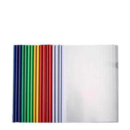 Dokumentenmappen, Aktenmappen, Aktenordner, 30 Stück, transparenter Kunststoff-Aktenordner mit Schiebeleiste, Berichtshüllen, Lebenslauf, Präsentation, Aktenordner, Organizer for Papier im A4-Format, Dokumentenmappen, Aktenmappen, Aktenordner, 30 Stück, transparenter Kunststoff-Aktenordner mit Schiebeleiste, Berichtshüllen, Lebenslauf, Präsentation, Aktenordner, Organizer for Papier im A4-Format, von hOnYbmq