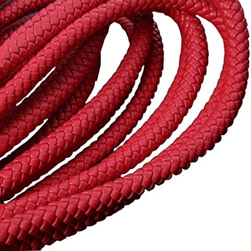 Geflochtenes Seil, 12 mm, 3 m, rund, geflochten, Kunstlederband for Kleidung und DIY-Schmuckhandwerk Geflochtenes Seil, 12 mm, 3 m, rund, geflochten, Kunstlederband for Kleidung und DIY-Schmuckhandwerk von hOnYbmq