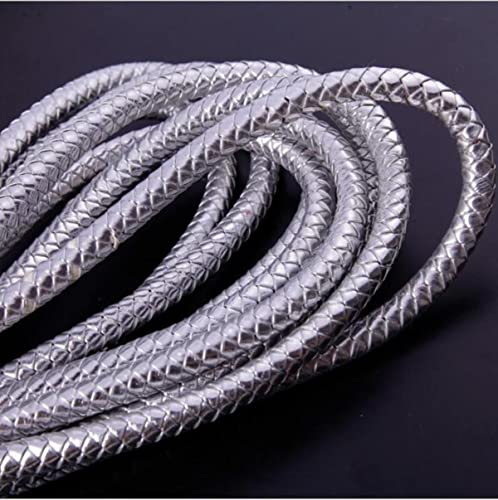 Geflochtenes Seil, 12 mm, 3 m, rund, geflochten, Kunstlederband for Kleidung und DIY-Schmuckhandwerk Geflochtenes Seil, 12 mm, 3 m, rund, geflochten, Kunstlederband for Kleidung und DIY-Schmuckhandwerk von hOnYbmq