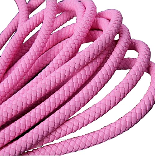 Geflochtenes Seil, 12 mm, 3 m, rund, geflochten, Kunstlederband for Kleidung und DIY-Schmuckhandwerk Geflochtenes Seil, 12 mm, 3 m, rund, geflochten, Kunstlederband for Kleidung und DIY-Schmuckhandwerk von hOnYbmq