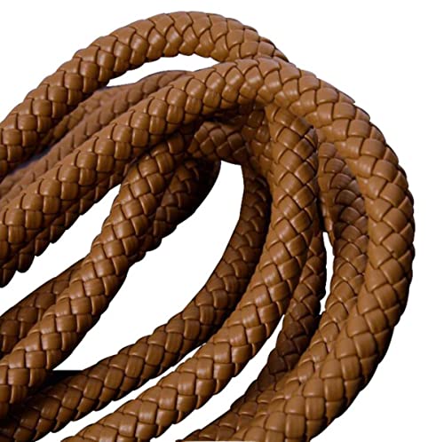 Geflochtenes Seil, 12 mm, 3 m, rund, geflochten, Kunstlederband for Kleidung und DIY-Schmuckhandwerk Geflochtenes Seil, 12 mm, 3 m, rund, geflochten, Kunstlederband for Kleidung und DIY-Schmuckhandwerk von hOnYbmq