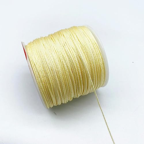 Geflochtenes Seil, 13 m Perlenfaden, chinesischer Knoten, Quaste, Seil, Schnur, Schmuck, DIY, Handwerk, Quaste, Halskette Geflochtenes Seil, 13 m Perlenfaden, chinesischer Knoten, Quaste, Seil, Schnur, Schmuck, DIY, Handwerk, Quaste, Halskette von hOnYbmq
