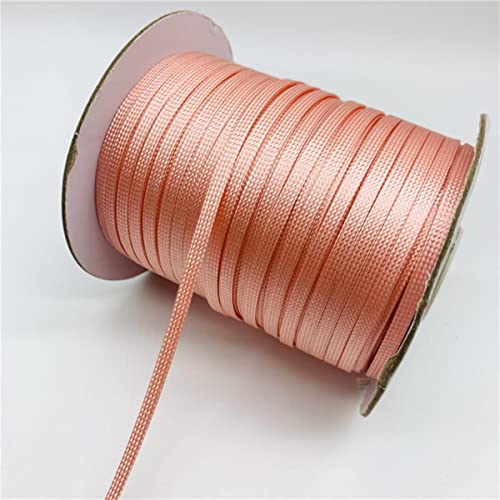 Geflochtenes Seil, 5 Yards 4 mm flaches geflochtenes gewachstes Kordelseil for die Schmuckherstellung DIY Armbandgeflecht Geflochtenes Seil, 5 Yards 4 mm flaches geflochtenes gewachstes Kordelseil for die Schmuckherstellung DIY Armbandgeflecht von hOnYbmq