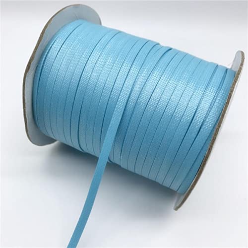 Geflochtenes Seil, 5 Yards 4 mm flaches geflochtenes gewachstes Kordelseil for die Schmuckherstellung DIY Armbandgeflecht Geflochtenes Seil, 5 Yards 4 mm flaches geflochtenes gewachstes Kordelseil for die Schmuckherstellung DIY Armbandgeflecht von hOnYbmq