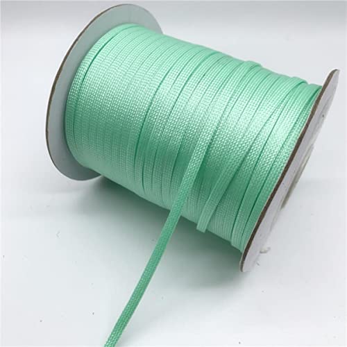 Geflochtenes Seil, 5 Yards 4 mm flaches geflochtenes gewachstes Kordelseil for die Schmuckherstellung DIY Armbandgeflecht Geflochtenes Seil, 5 Yards 4 mm flaches geflochtenes gewachstes Kordelseil for die Schmuckherstellung DIY Armbandgeflecht von hOnYbmq
