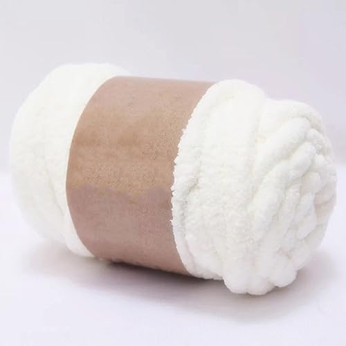 Häkelgarn, 250 g/Knäuel, superweich, sperrig, dick, Plüsch, Samt, Wolle, warmes Stricken, Baumwoll-Häkelgarn (2) von hOnYbmq