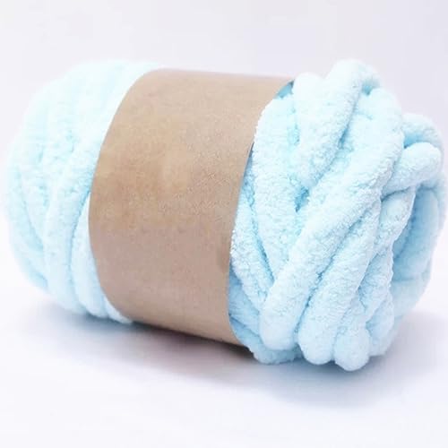 Häkelgarn, 250 g/Knäuel, superweich, sperrig, dick, Plüsch, Samt, Wolle, warmes Stricken, Baumwoll-Häkelgarn (4) von hOnYbmq