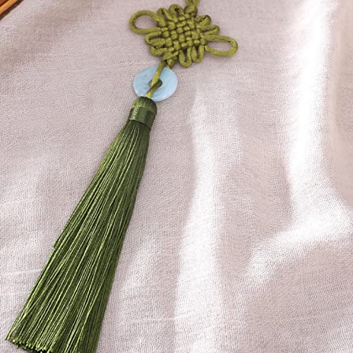 Quaste Ornamente Imitation Jade Long Tassel Pendant DIY Craft Home Decor Accessories Fringe Trim Quaste Ornamente Imitation Jade Long Tassel Pendant DIY Craft Home Decor Accessories Fringe Trim von hOnYbmq