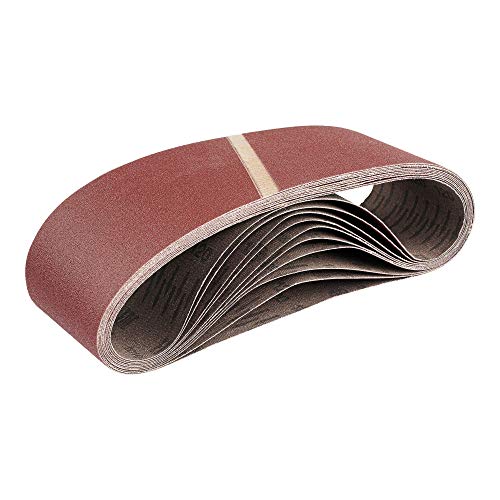 10 Stück/Gewebe-Schleifbänder / 75 x 533 mm/Korn 40 / für Bandschleifer/Schleifpapier/Schleifblätter 10 Stück/Gewebe-Schleifbänder / 75 x 533 mm/Korn 40 / für Bandschleifer/Schleifpapier/Schleifblätter von haerd group