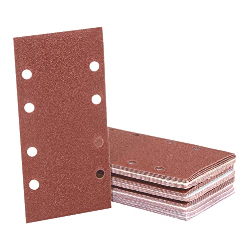 Schleifbogen Set / 93 x 190 mm / 40 Stück/je 10 x Korn 60/80/120/240 / selbsthaftend/für Schwingschleifer/Schleifpapier Schleifbogen Set / 93 x 190 mm / 40 Stück/je 10 x Korn 60/80/120/240 / selbsthaftend/für Schwingschleifer/Schleifpapier von haerd group