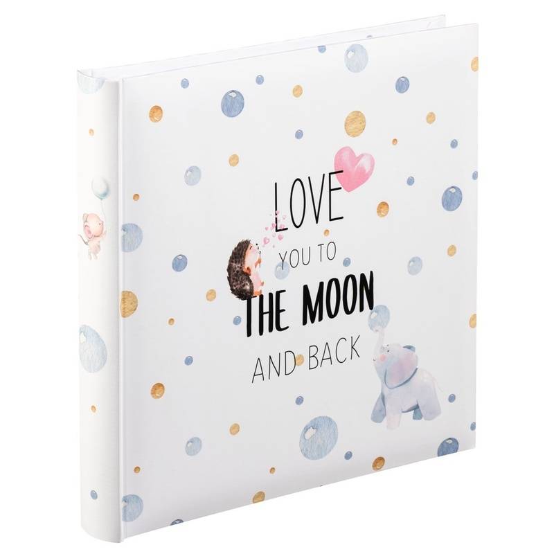Hama Buch-Album "To The Moon", 25X25 Cm, 50 Weiße Seiten von Hama