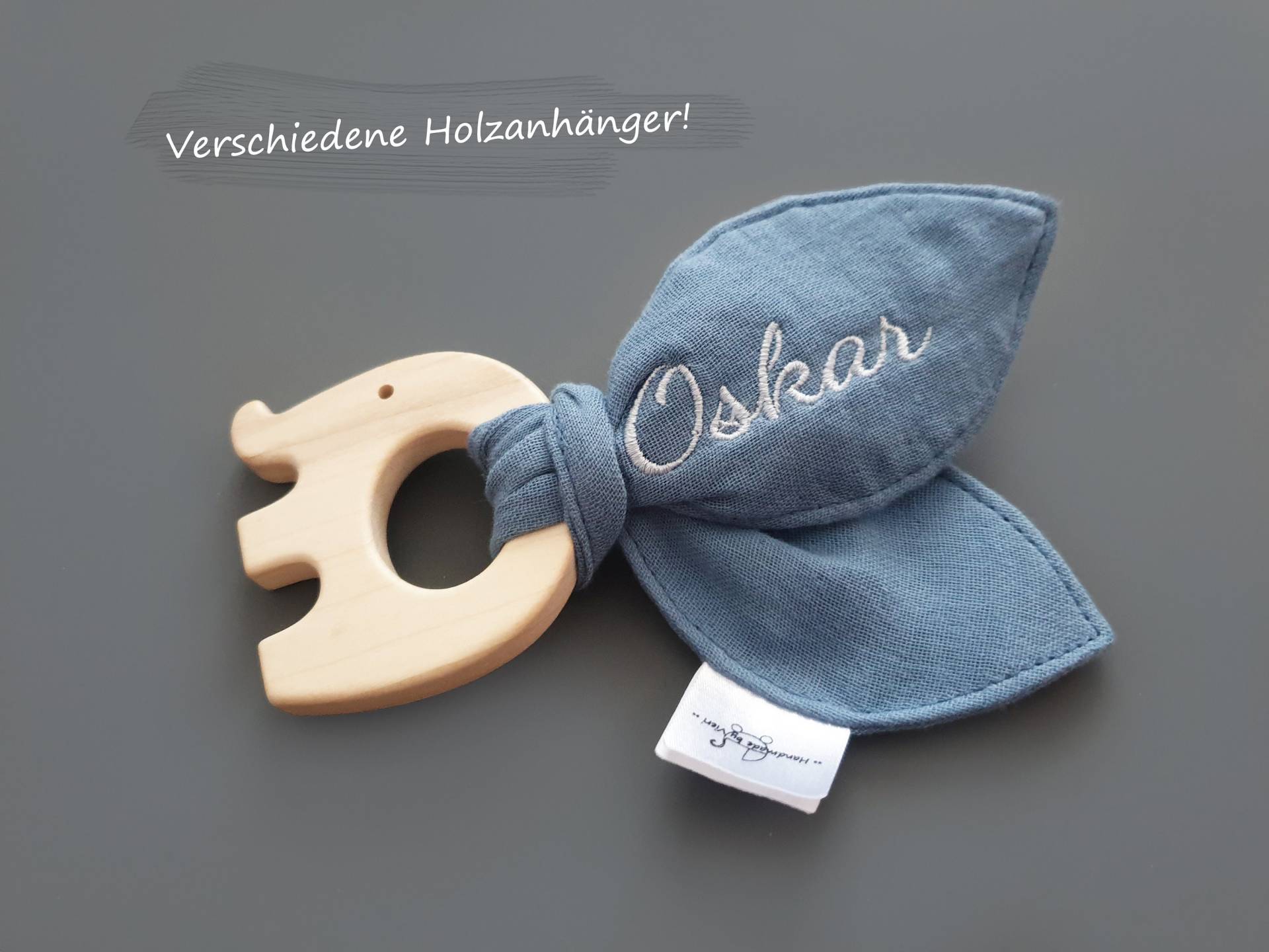 Greifling Mit Knisterohren Name | Blue Shadow Denimblau Musselin Holz Babytuch Babygeschenk Knistertuch Baby Personalisiert Greifling Mit Knisterohren Name | Blue Shadow Denimblau Musselin Holz Babytuch Babygeschenk Knistertuch Baby Personalisiert von handmadebyvieri