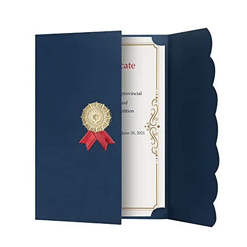 Zertifikat Mappe A4 Urkundenmappe mit 5er Hülle Urkunden Halter Schutzhülle Pappe Urkundenpapier Ordner Diplom Dokument Zeugniss Urkundenhülle Papier Zeugnissemappe für Certificate Zertifikat Mappe A4 Urkundenmappe mit 5er Hülle Urkunden Halter Schutzhülle Pappe Urkundenpapier Ordner Diplom Dokument Zeugniss Urkundenhülle Papier Zeugnissemappe für Certificate von haozaikeji