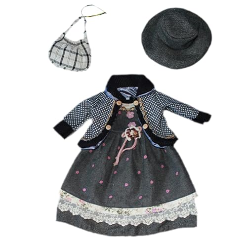 harayaa 1/3 Girl Doll Kleiderpuppe Kleidung Koordination Mode für Kinder Geburtstagsgeschenk Weiche Kostüme Kleid für 60 cm-65 cm Puppe, Schwarz harayaa 1/3 Girl Doll Kleiderpuppe Kleidung Koordination Mode für Kinder Geburtstagsgeschenk Weiche Kostüme Kleid für 60 cm-65 cm Puppe, Schwarz von harayaa