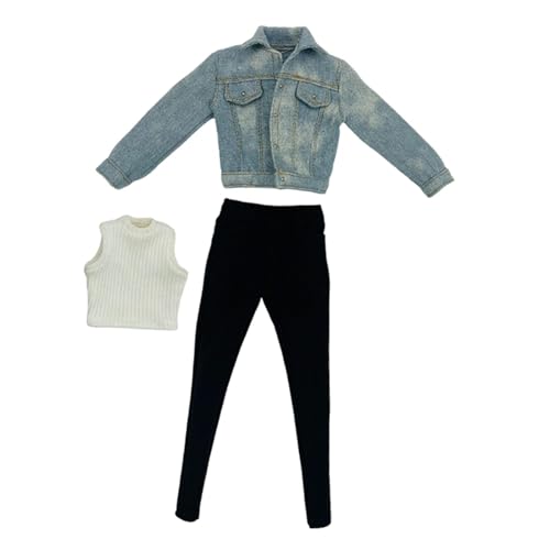 harayaa 1: 6 Skalierungsmodell Jean Jacke Actionfigur Kleidung weibliche Figur Körperkleidung für 12 -Zoll -Skala weibliche Figur Puppe, Blau harayaa 1: 6 Skalierungsmodell Jean Jacke Actionfigur Kleidung weibliche Figur Körperkleidung für 12 -Zoll -Skala weibliche Figur Puppe, Blau von harayaa