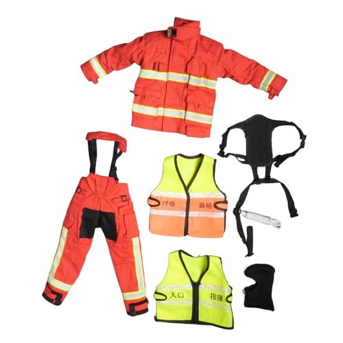 harayaa 1: 6 formelle Feuerwehrmann -Angestellte formelle Feuerwehrmann -Outfit -Kleidung für 12 -Zoll -BJD -Puppe, Rot harayaa 1: 6 formelle Feuerwehrmann -Angestellte formelle Feuerwehrmann -Outfit -Kleidung für 12 -Zoll -BJD -Puppe, Rot von harayaa