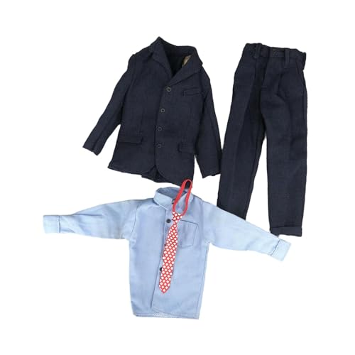 harayaa 1: 6 männliche formelle Anzug Set formelle Outfits Kleidung Kleidung für 12 -Zoll -BJD -Puppenkörper, Rote Krawatte harayaa 1: 6 männliche formelle Anzug Set formelle Outfits Kleidung Kleidung für 12 -Zoll -BJD -Puppenkörper, Rote Krawatte von harayaa