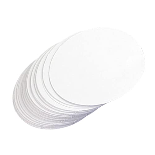 harayaa 100 Stück Leere Papier Bastel Abzeichen Knöpfe, Die ACCS Einfach zu Verwenden Machen, Ersetzen Leichte Leere Karten für Geburtstags DIY Liebhabe, 58MM von harayaa