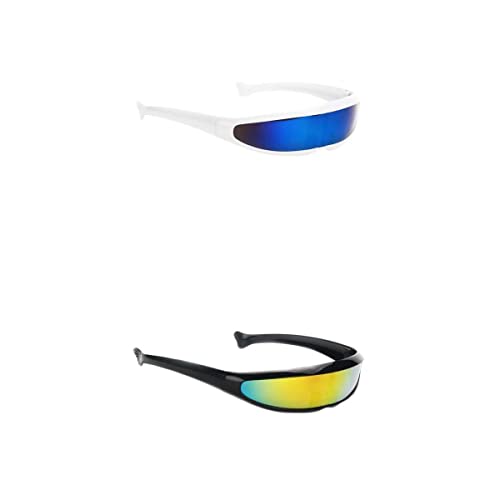 harayaa 2 / Pack Cool Futuristic Sunglasses Schmale Monoblock Brille harayaa 2 / Pack Cool Futuristic Sunglasses Schmale Monoblock Brille von harayaa