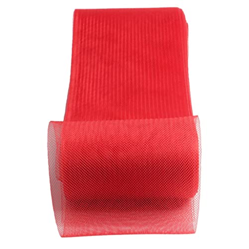 harayaa 25 Meter Crinoline Band für DIY und Wohnkultur - Flexibles Versteifungsband für Abendkleider, Röcke und mehr, Rot harayaa 25 Meter Crinoline Band für DIY und Wohnkultur - Flexibles Versteifungsband für Abendkleider, Röcke und mehr, Rot von harayaa