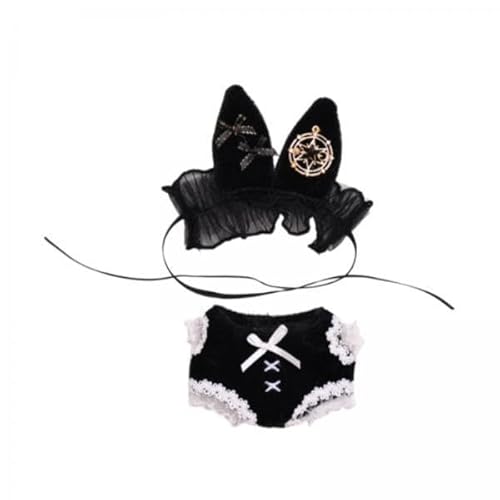 harayaa 2X 2X Puppen Bunny Mädchen Body Outfits Kostüm Miniatur Kleidung für 10 15cm Puppen von harayaa