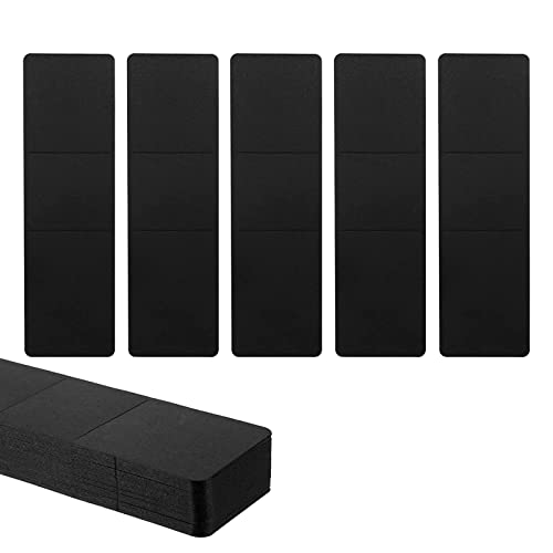 harayaa 50 x Lesezeichenhüllen, Lesezeichenhalter, Basteln, leere Lesezeichen, Etiketten, Buchmarker, Lesezeichenhüllen zum Verpacken von Geschenken, Schwarz harayaa 50 x Lesezeichenhüllen, Lesezeichenhalter, Basteln, leere Lesezeichen, Etiketten, Buchmarker, Lesezeichenhüllen zum Verpacken von Geschenken, Schwarz von harayaa