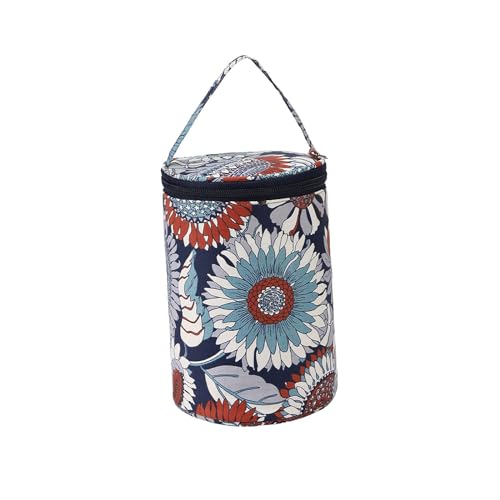 harayaa Garntasche zum Häkeln, Häkeltasche für unterwegs, mit Reißverschluss, tragbar, stabil, Aufbewahrungstasche für Garn, Organizer für Nähzubehör harayaa Garntasche zum Häkeln, Häkeltasche für unterwegs, mit Reißverschluss, tragbar, stabil, Aufbewahrungstasche für Garn, Organizer für Nähzubehör von harayaa