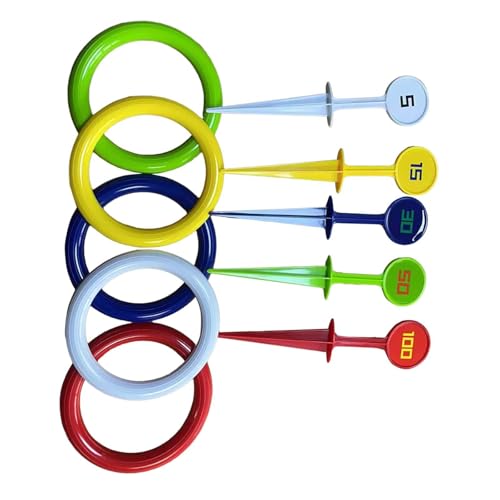 harayaa Kinder Ringwurfspiel Set mit 5 Wurfringen für Geburtstage Im Innen Und Hinterhof harayaa Kinder Ringwurfspiel Set mit 5 Wurfringen für Geburtstage Im Innen Und Hinterhof von harayaa