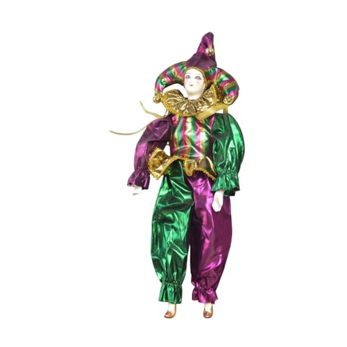 harayaa Porzellan Clownpuppe mit Porzellankopf Und für Die Tischdekoration harayaa Porzellan Clownpuppe mit Porzellankopf Und für Die Tischdekoration von harayaa