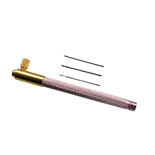 harayaa Tambour Haken Sticknadel Set mit Nadeln, Perlenhäkelwerkzeug Zum Stricken, Rosa harayaa Tambour Haken Sticknadel Set mit Nadeln, Perlenhäkelwerkzeug Zum Stricken, Rosa von harayaa